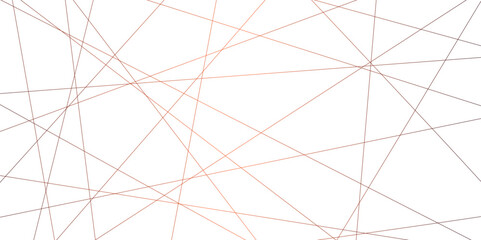 Abstract luxury golden geometric random chaotic lines with many squares and triangles shape background.