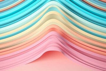 Seamless pattern abstract pastel stripes pattern
Created using generative AI tools