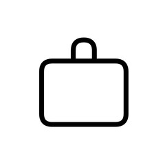 briefcase icon outline