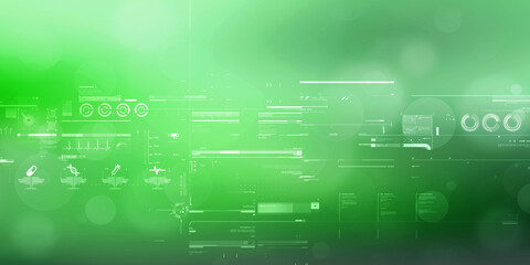 2D illustration medical structure background