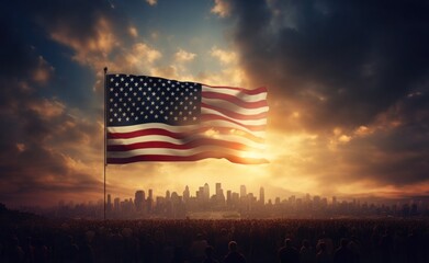 USA independence day It is a declaration of independence and democracy.The 4th of July is the Independence Day of the United States. There will be a celebration and show the democracy. Generative AI