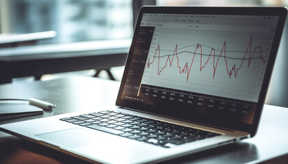 Medical research analyzing data on computer equipment generated by AI