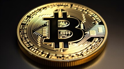 Fototapeta na wymiar bitcoin cryptocurrency boom