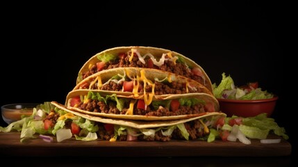 amazing photo of tacos highly detailed