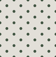 Points Pattern Green