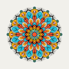 Creative luxury decorative mandala background template