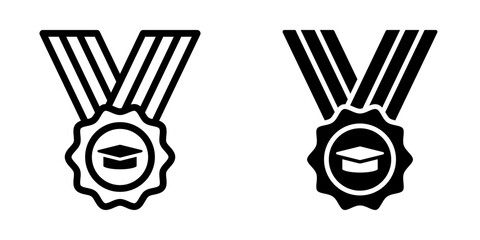 Medal icon. sign for mobile concept and web design. vector illustration