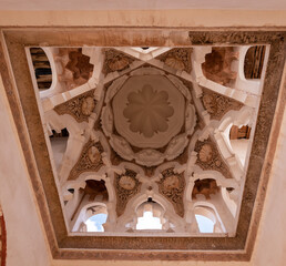 Historic Koubba el-Baadiyn in Marrakech from the Almoravids period