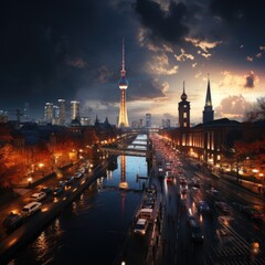 amazing photo of Berlin view of the city