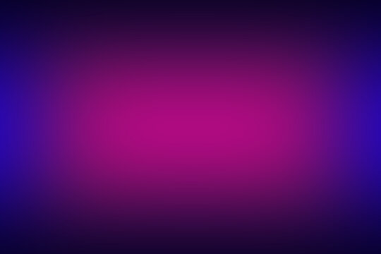 Abstract blurred gradient background. blue and purple magenta color banner template. Diagonal modern pattern in rainbow colors, space for text, degrading fragment and dark smooth shape of frame