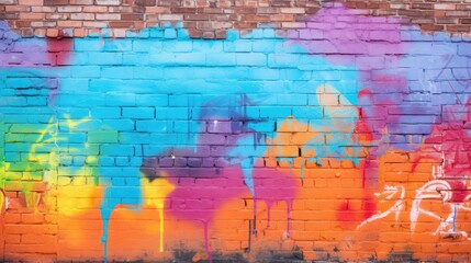 abstract background with graffiti