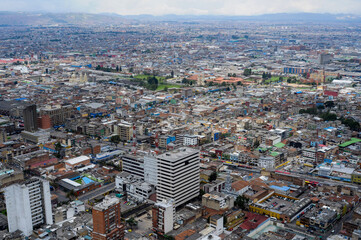 Bogotá, Colombia. Vista Panorámica