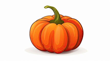 pumpkin isolated on white background