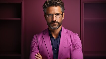 Obraz premium typical stock image of a man in a studio