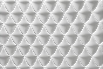 a white wall with a pattern of wavy lines on the surface of the wall and a corner of the wall with a pattern of wavy lines on the surface of the wall and the wall.