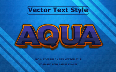 3D Text Effect Editable Vector 