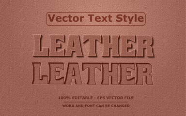 3D Text Effect Editable Vector 