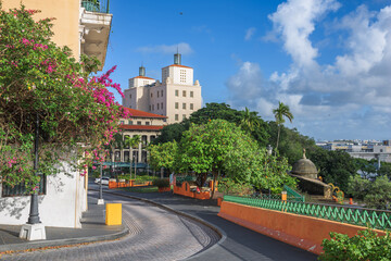 Fototapeta na wymiar San Juan, Puerto Rico Cityscape