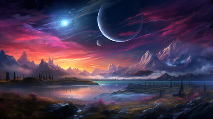 ファンタジー風景