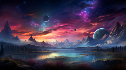 ファンタジー風景