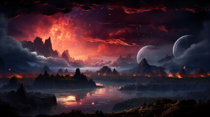 ファンタジー風景
