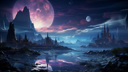 ファンタジー風景