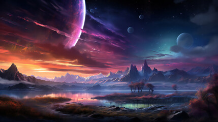ファンタジー風景