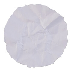 Obraz premium Gray Creative Ripped Paper Circle