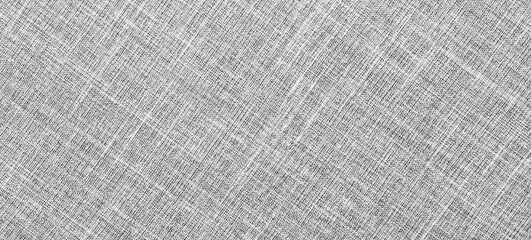 Fototapeta na wymiar gray burlap background, fabric texture from linen threads
