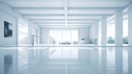 interior of a building HD 8K wallpaper Stock Photographic Image