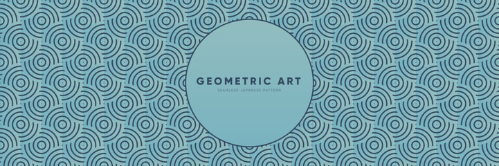 Halftone Fashion Inspired Seamless Pattern. Bold and Gorgeous Geometric Circles Design Background.