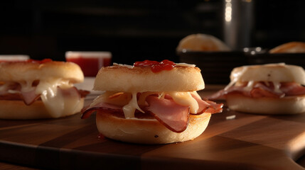 sandwich with salam HD 8K wallpaper Stock Photographic Imagei