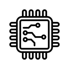 processor line icon