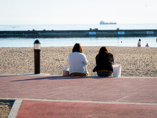 夕焼けのリラックスタイム