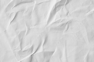 crumpled white paper