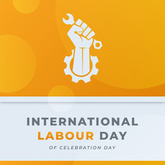 International Labor Day Celebration Vector Design Illustration for Background, Poster, Banner, Advertising, Greeting Card
