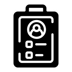 registration glyph icon