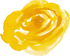 Watercolor flower painting illustration