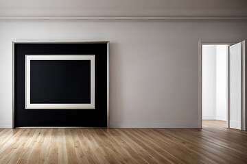 Obraz premium gallery there would be a prominent frame serving