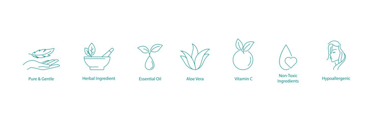 Unlocking the Power of Pure and Gentle Skincare: Herbal Ingredients, Essential Oils, Aloe Vera, Vitamin C, Non-Toxic Formulas, and Hypoallergenic Solutions