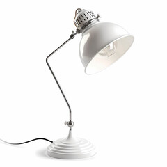 Table lamp, 3D model on a white background. Isolated model