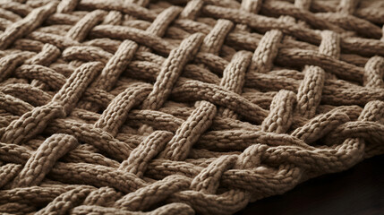 Fototapeta na wymiar rope knot isolated texture string
