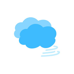 weather icon set sun rain thunderstorm dew wind snow cloud night sky for forecast