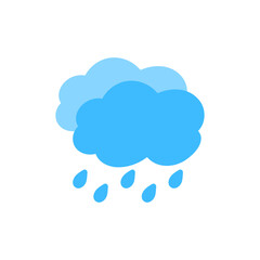 weather icon set sun rain thunderstorm dew wind snow cloud night sky for forecast