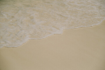waves on the beach