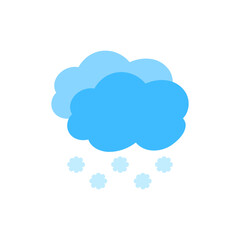 weather icon set sun rain thunderstorm dew wind snow cloud night sky for forecast
