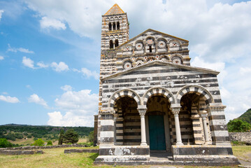 Fototapeta na wymiar Church of the Holy Trinity Saccargia - Sardinia - Italy