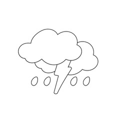 weather icon set sun rain thunderstorm dew wind snow cloud night sky for forecast