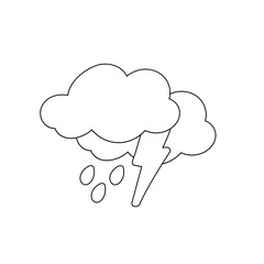 weather icon set sun rain thunderstorm dew wind snow cloud night sky for forecast