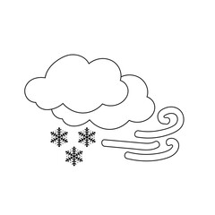 weather icon set sun rain thunderstorm dew wind snow cloud night sky for forecast